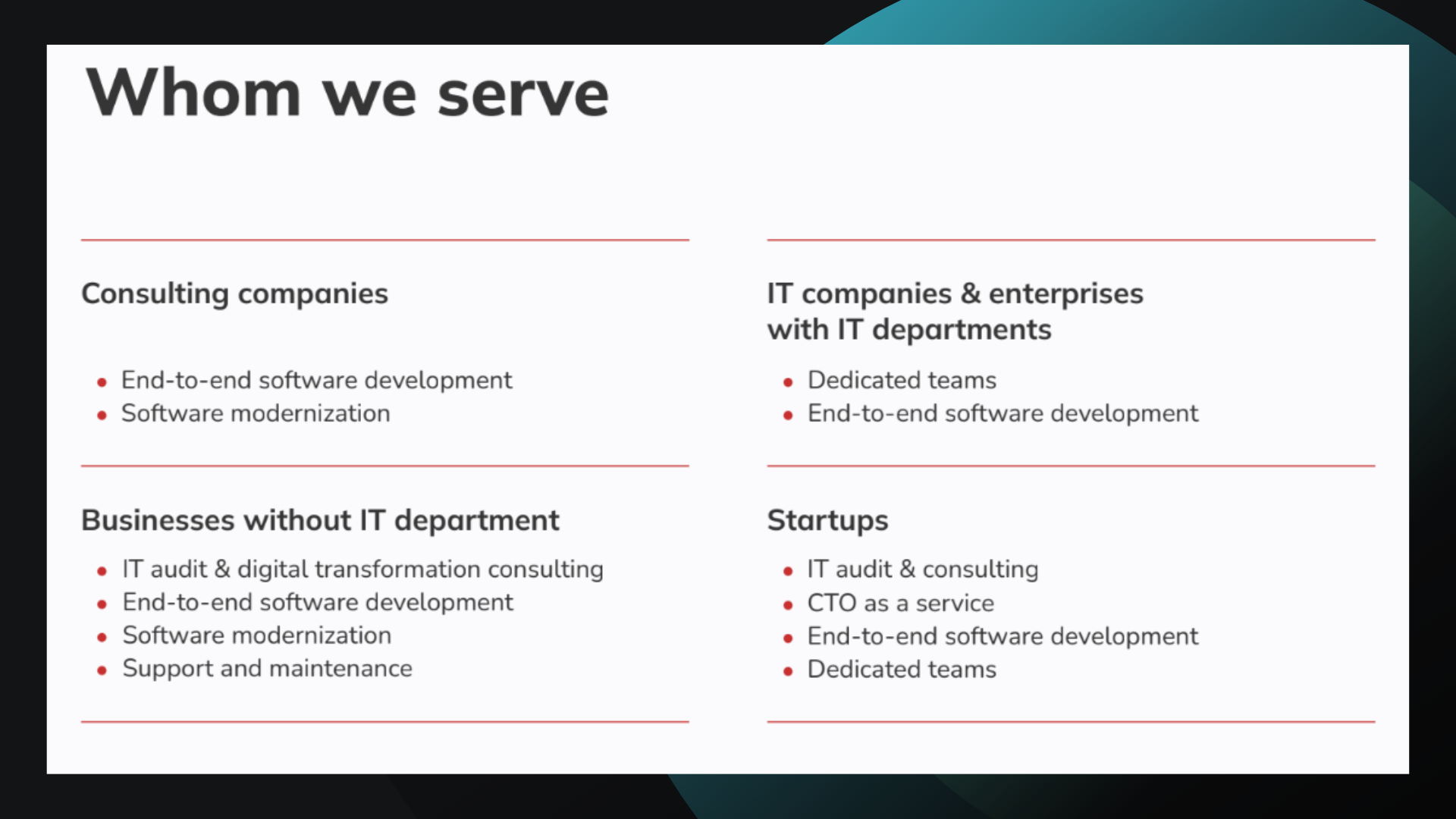 IT specialists slide 10